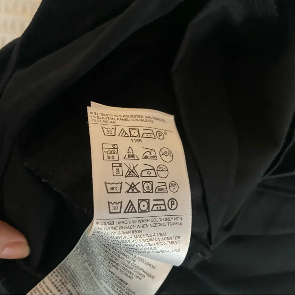 Gap Maternity modern boot black dress pants size 6L